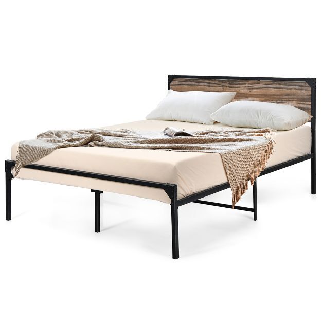 Costway Queen/Full Size Metal Bed Frame – Greenout Designs